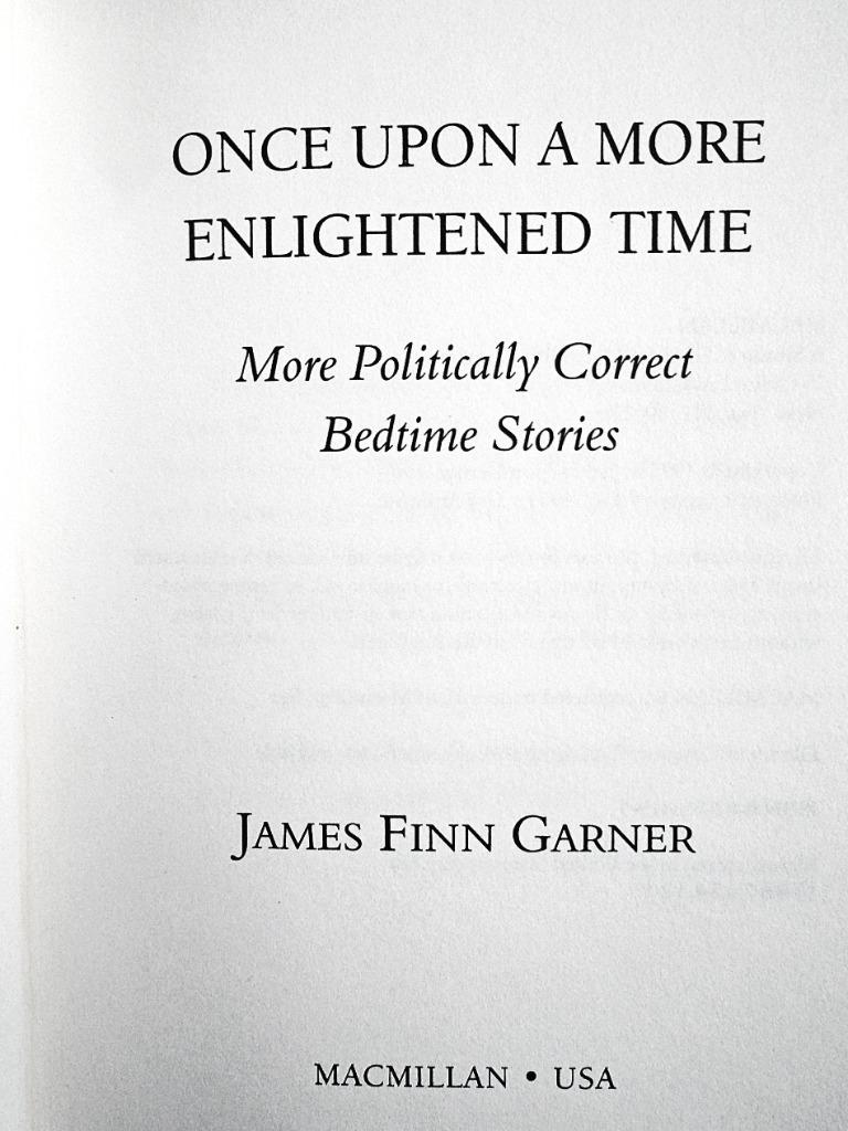 Once Upon a More Enlightened Time ... - 1995 - J.F. Garner, Verzenden, James Finn Garner (°1960), Verhalen, Zo goed als nieuw