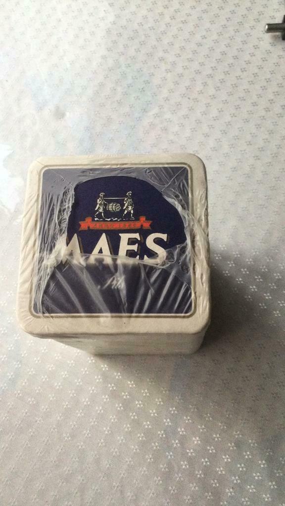 Maes pils bierkaartjes, Ophalen of Verzenden, Nieuw, Viltje(s), Overige merken