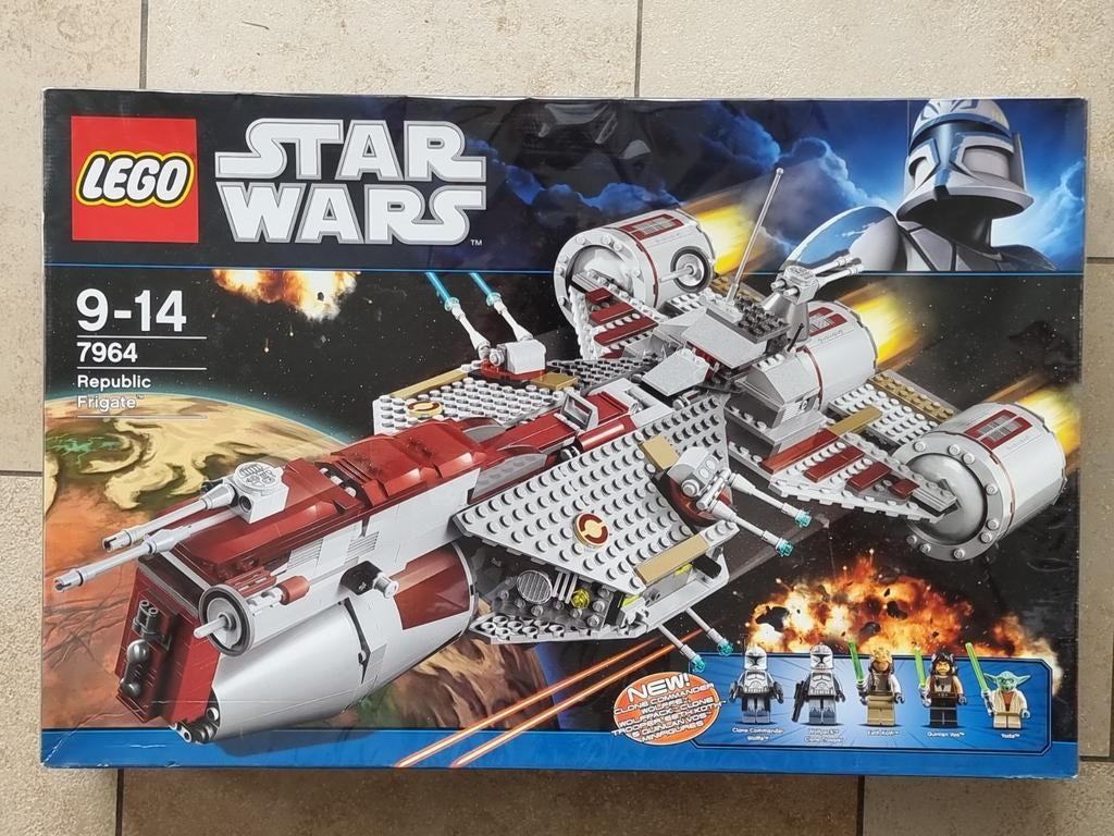 Lego 7964 @ Republic Frigate @ NEUF MIB  2011, Ophalen of Verzenden, Nieuw, Lego