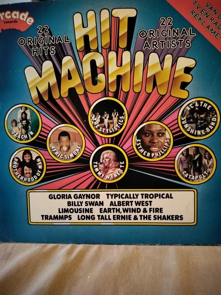 Lp Hitmachine in zeer goede staat., Ophalen of Verzenden, Gebruikt, 12 inch, Overige genres