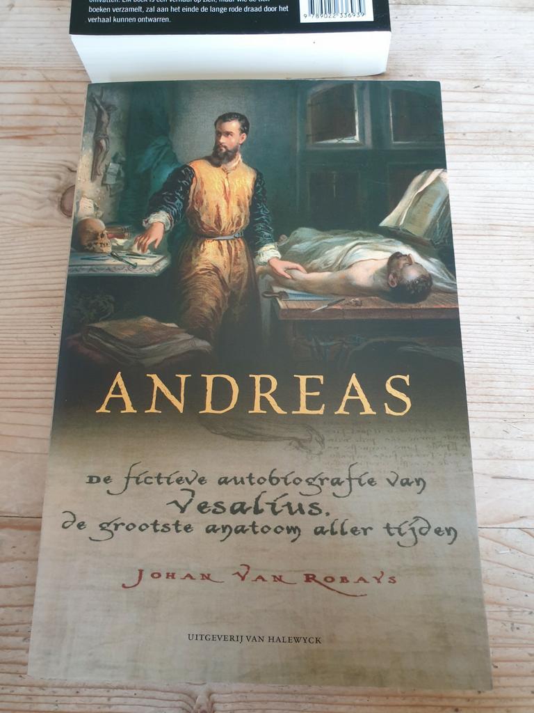 Johan van Robays - Andreas, anatomie van een leven, Ophalen of Verzenden, Zo goed als nieuw, Johan van Robays