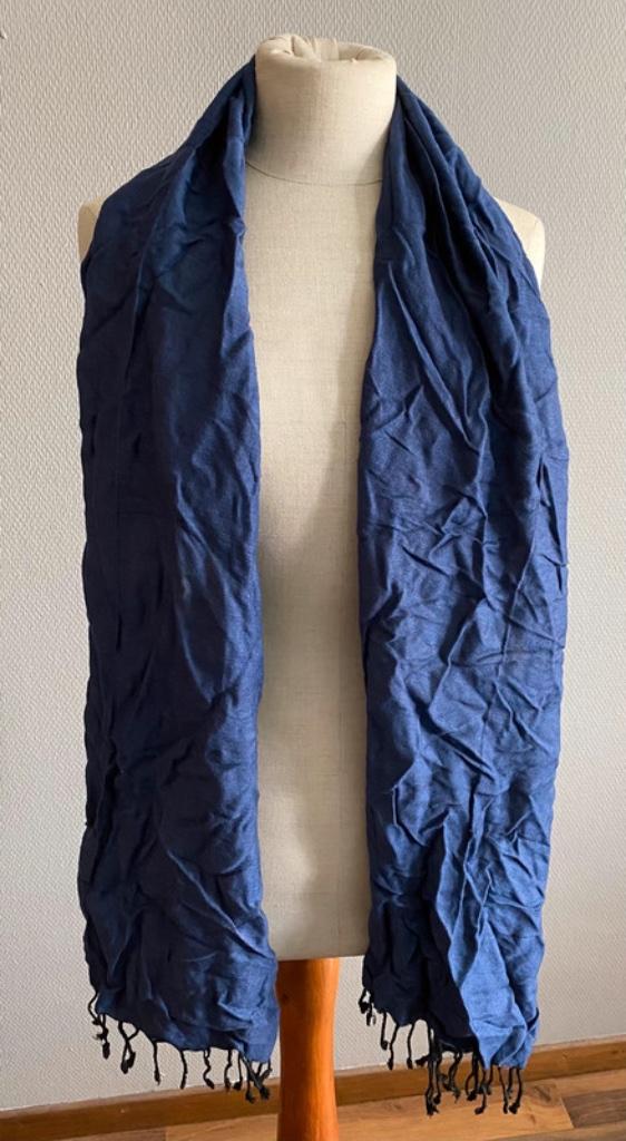 Donkerblauwe sjaal, Envoi, Comme neuf, Écharpe