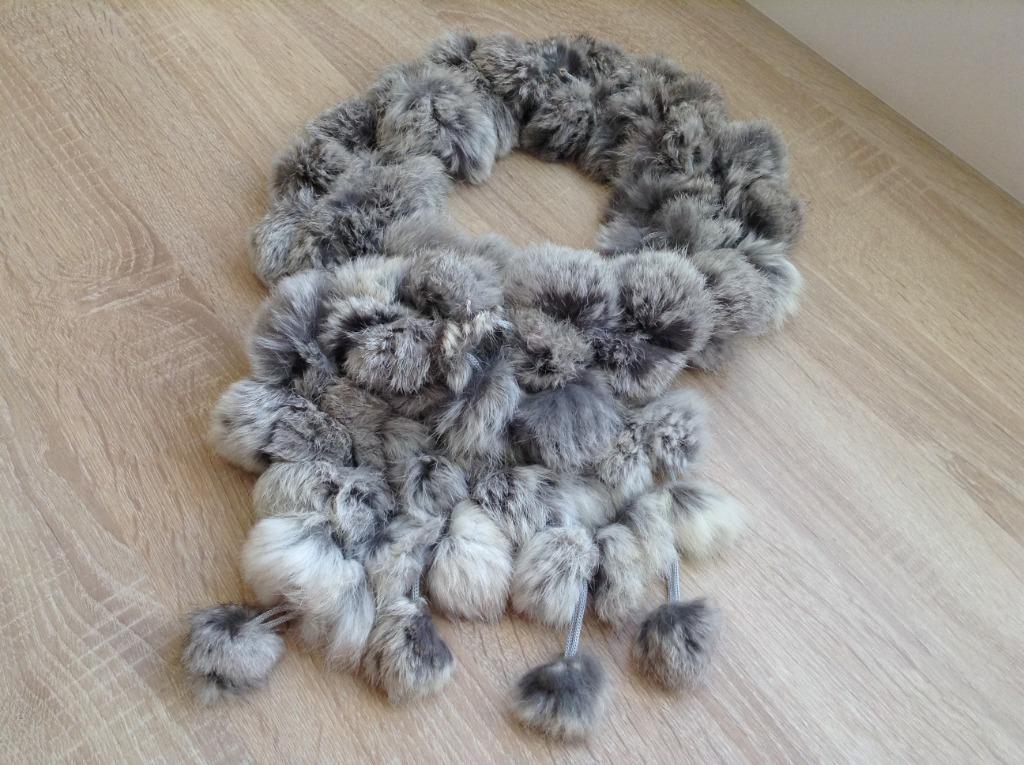 Sjaal in faux fur, Ophalen of Verzenden, Zo goed als nieuw, Sjaal