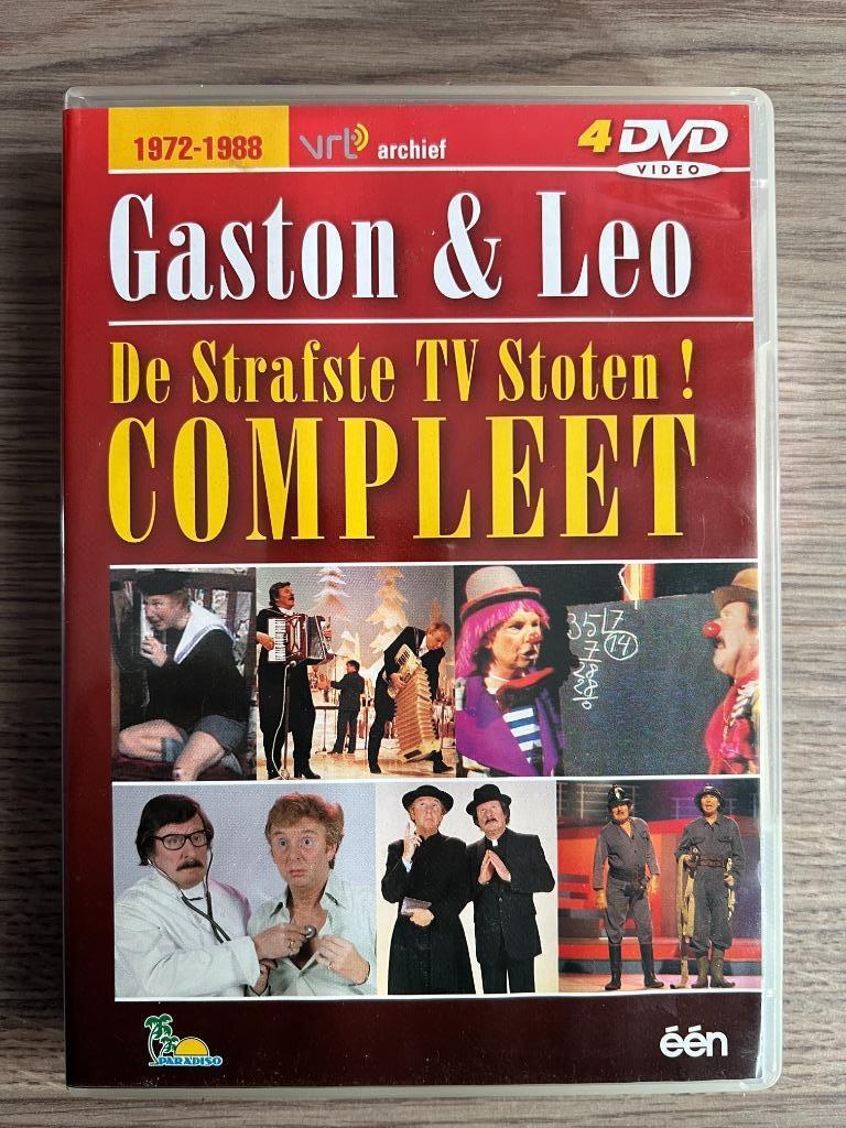 Gaston & Leo: De Strafste TV Stoten, Cd's en Dvd's, Dvd's | Cabaret en Sketches, Tv-programma of Sketches, Alle leeftijden, Ophalen of Verzenden