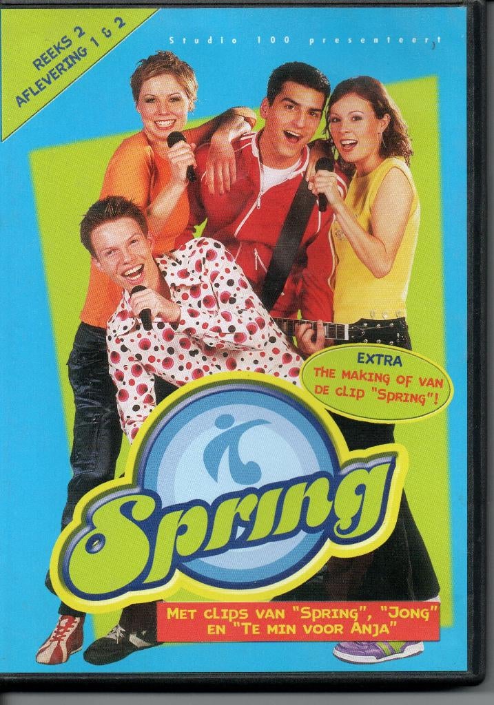 SPRING Seizoen 2 aflevering 1 + 2, Cd's en Dvd's, Alle leeftijden, Overige genres, Ophalen of Verzenden, Zo goed als nieuw