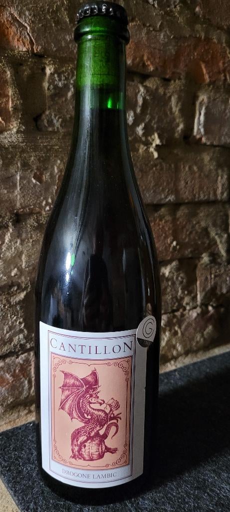 Cantillon Drogone Lambic 2021 Edition limitée, Enlèvement ou Envoi, Comme neuf, Bouteille(s), Autres marques