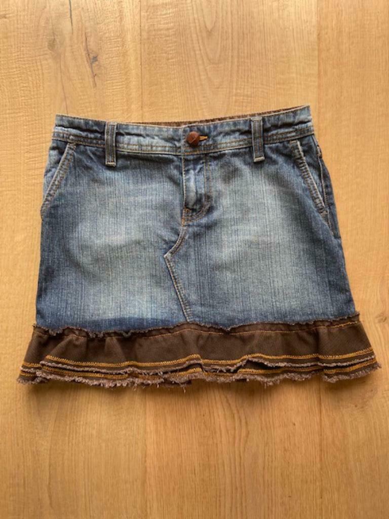 Jupe en jeans STEFANEL Taille 38, Taille 38/40 (M), Enlèvement ou Envoi, Au-dessus du genou, Comme neuf