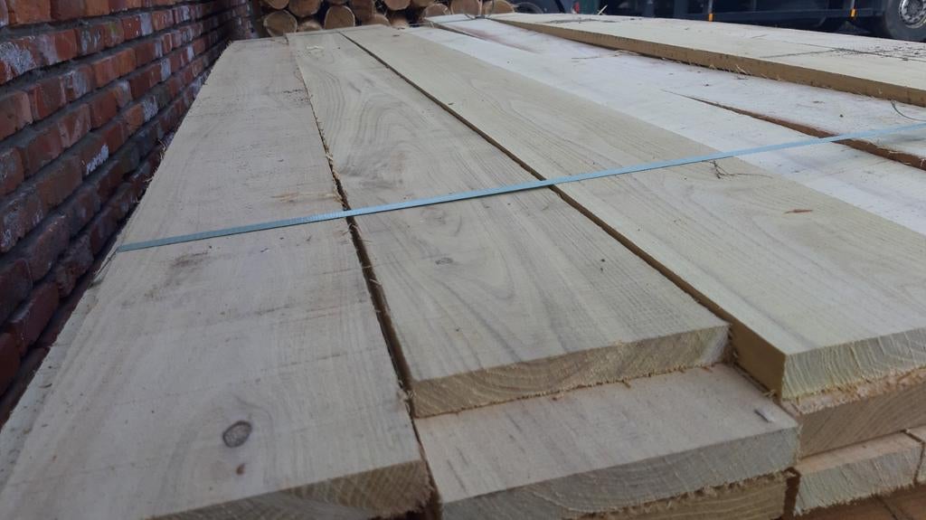 Robinia hardhout planken 15cm breed en 2cm dik, Minder dan 25 mm, Nieuw, Ophalen of Verzenden, Plank