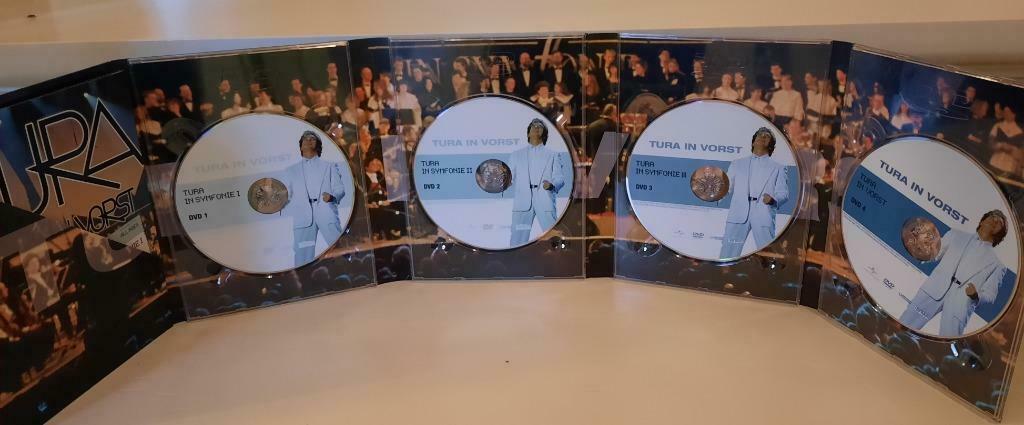 Will Tura IN VORST (Prachtige Box met 4 DVD's) + GRATIS....., Ophalen of Verzenden, Zo goed als nieuw, Overige formaten, Overige genres