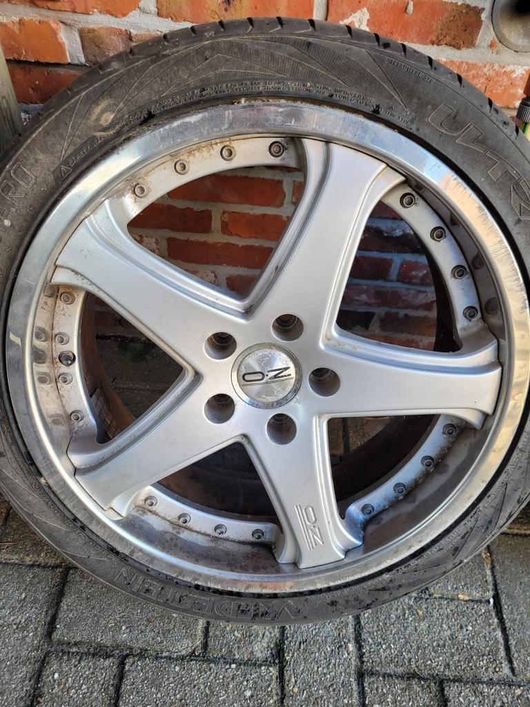 Tweedelige OZ Canyon 2 pattent lip 19", Auto-onderdelen, Banden en Velgen, Gebruikt, Banden en Velgen, 235 mm, Personenwagen
