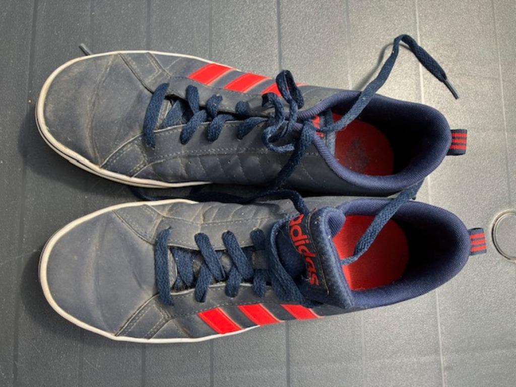 Adidas sneaker 40 2/3, Ophalen of Verzenden, Sneakers, Gedragen, Blauw