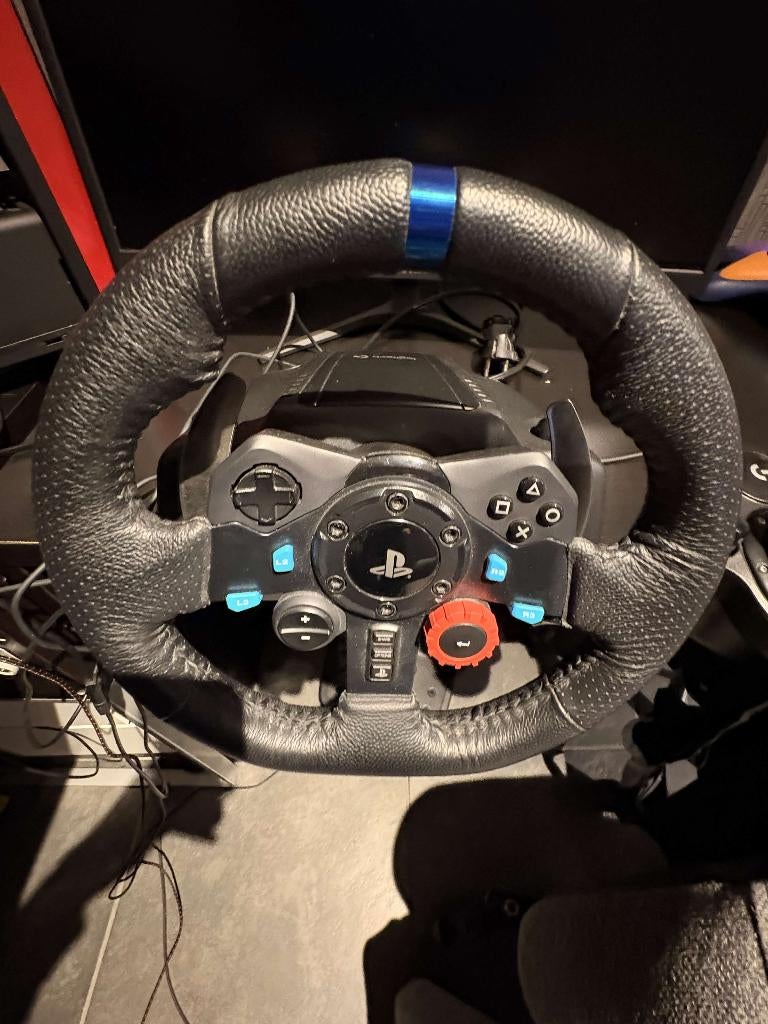 Logitech G29 Stuurwiel + Shifter — PS5/PS4/PC, Ophalen, Zo goed als nieuw, Stuur of Pedalen, PlayStation 3