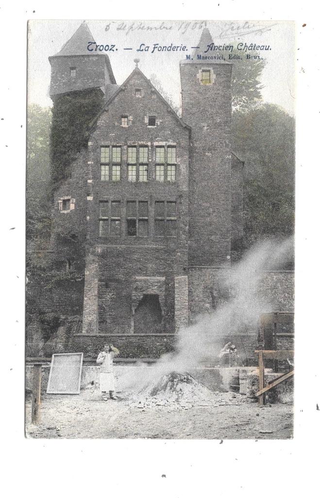 Trooz NA7: La Fonderie. Ancien Château 1906, Verzenden, Voor 1920, Gelopen, Luik