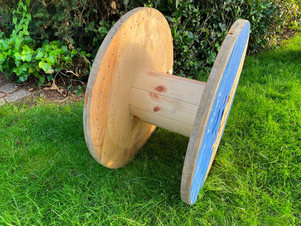 houten haspel, Ophalen