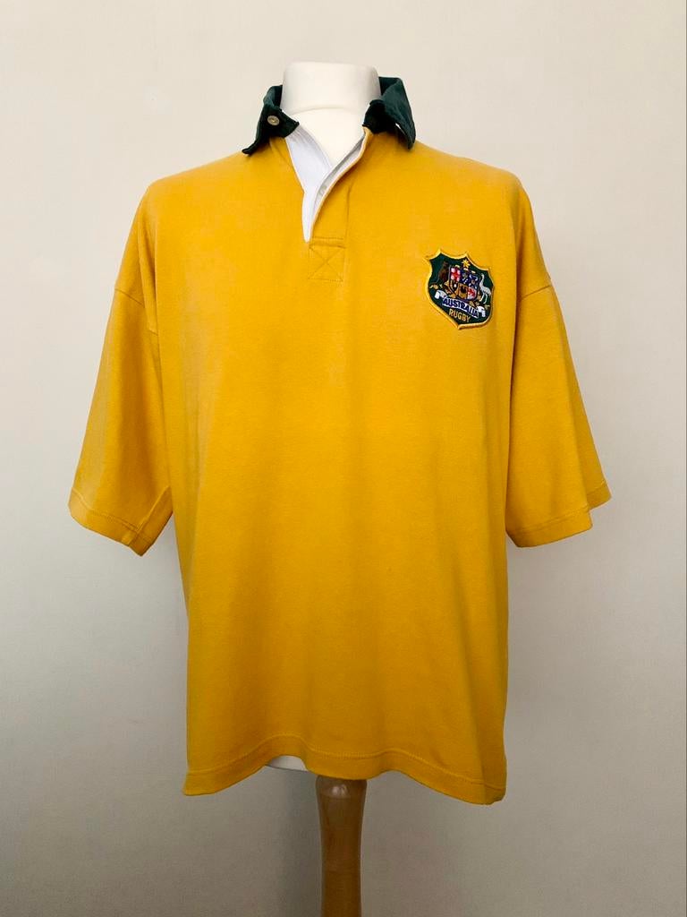 Australia 1990s Bukta vintage rugby polo shirt, Enlèvement ou Envoi, Utilisé, Vêtements