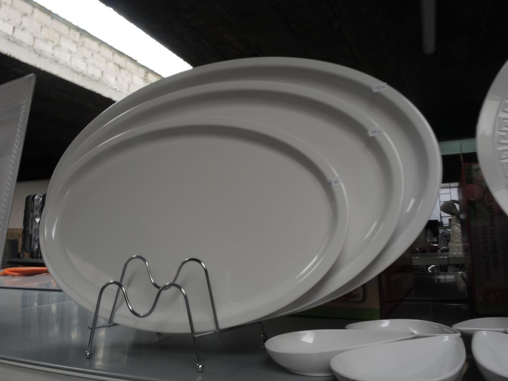 Bord melamine ovaal 70/60/50 cm, Overige materialen, Qw, Nieuw, Ophalen of Verzenden