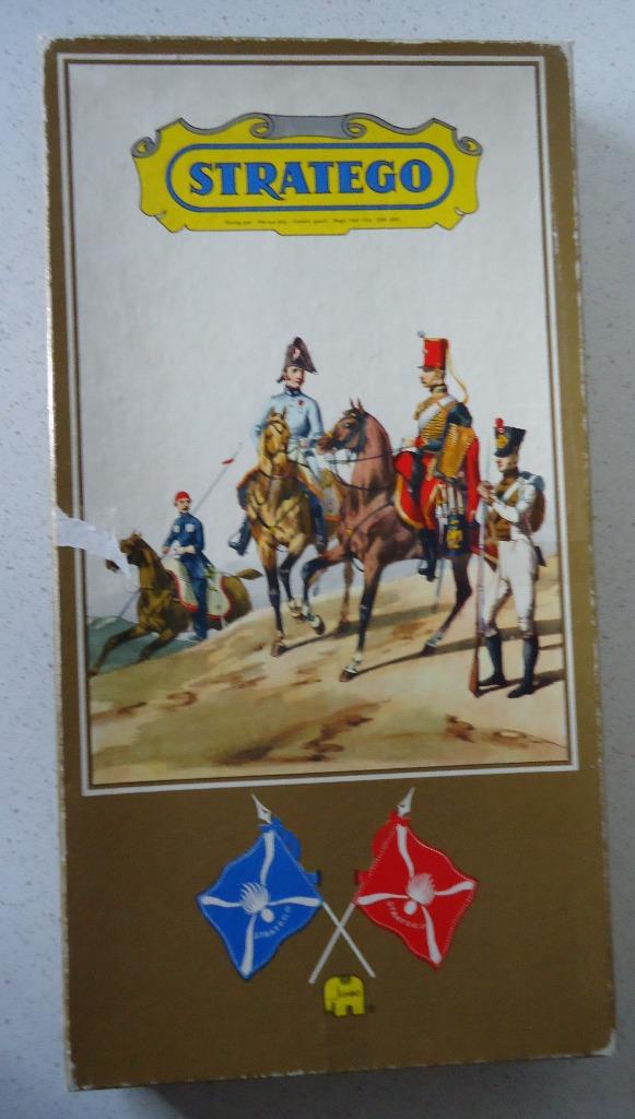Vintage "Stratego" met Poortjes van Jumbo (Gouden Doos), Een of twee spelers, Ophalen of Verzenden, Zo goed als nieuw, Jumbo