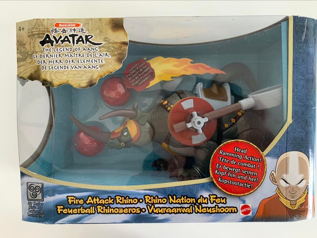 Ensemble de rhinocéros d'attaque de feu Avatar, Enlèvement ou Envoi, Neuf