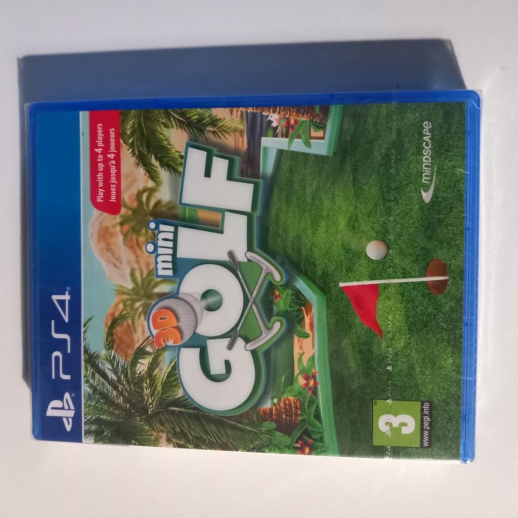 Mini Golf 3d playstation 4 nieuw - verzegeld, Games en Spelcomputers, Ophalen of Verzenden, Zo goed als nieuw