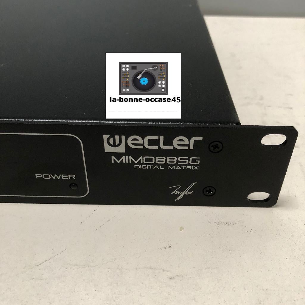 Vend Matrice audio numérique MIMO 88 SG Ecler, TV, Hi-fi & Vidéo, Convertisseurs, Enlèvement ou Envoi
