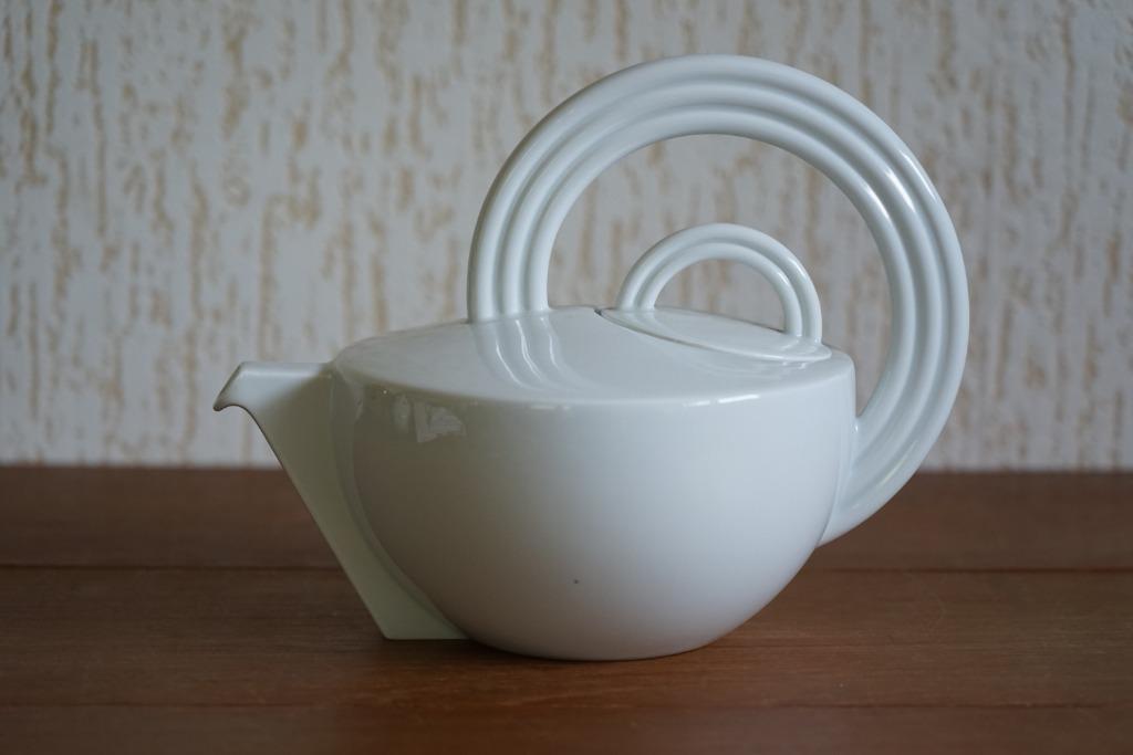 Rosenthal Studio Linie Design Theepot Mario Bellini, Gebruikt, Keramiek, Overige typen, Ophalen of Verzenden