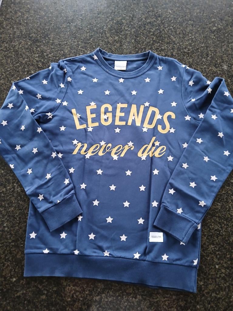 Pull coloré Rebel pour homme, Enlèvement ou Envoi, Comme neuf, Bleu, Taille 46 (S) ou plus petite