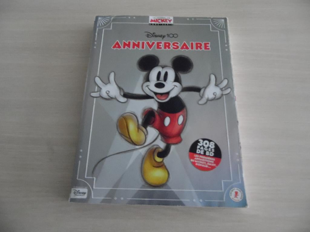 LE JOURNAL DE MICKEY   ANNIVERSAIRE   100  ANS   DISNEY, Enlèvement ou Envoi, Comme neuf, WALT DISNEY, Une BD