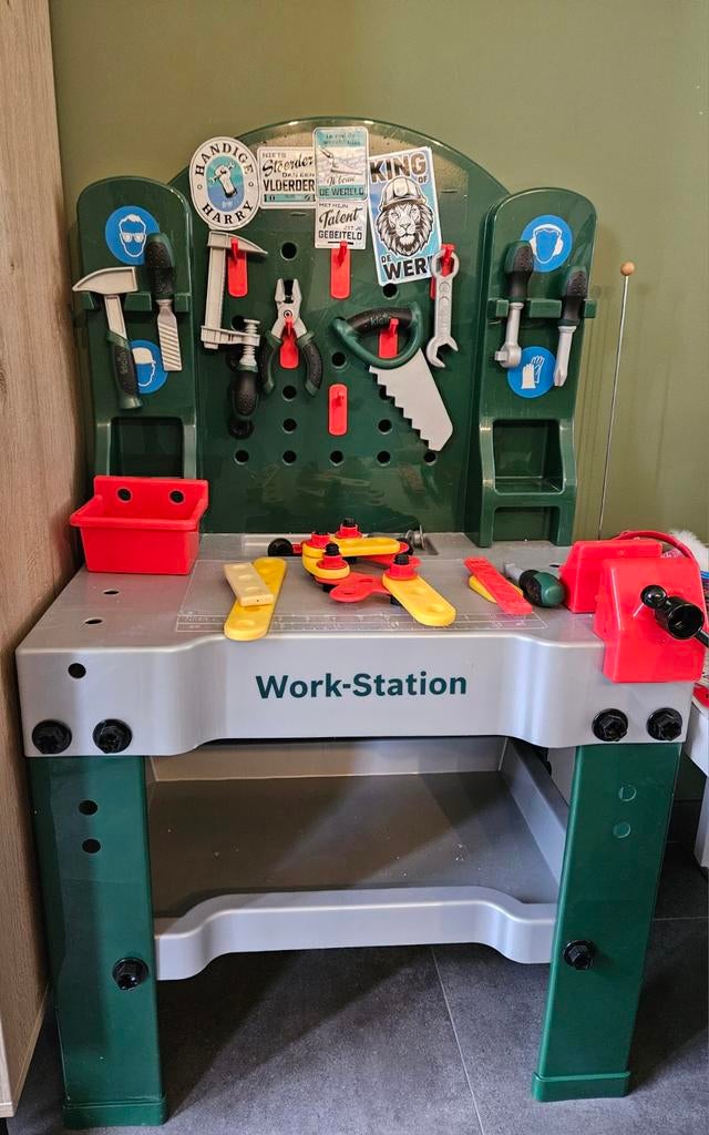 Bosch werkbank met toebehoren, Ophalen