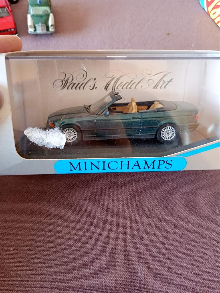 BMW Série 3 Cabriolet, Enlèvement ou Envoi, MiniChamps