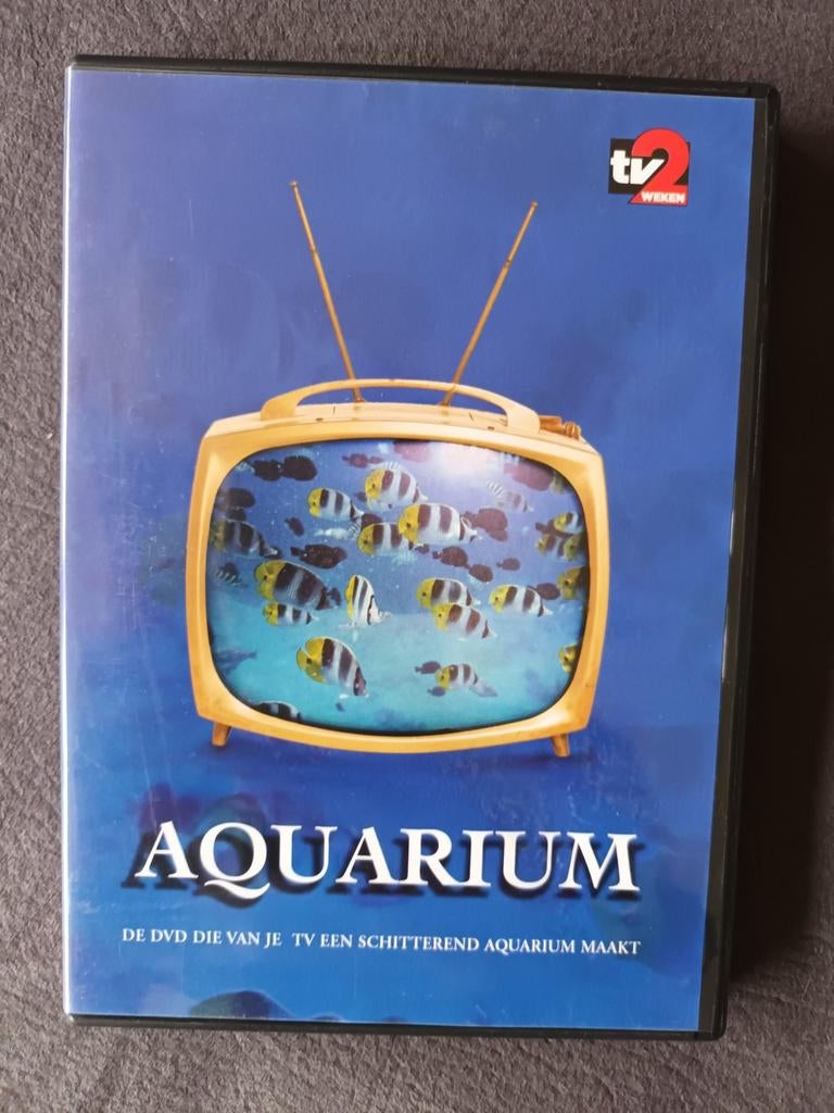 Dvd aquarium screen saver, Alle leeftijden, Ophalen of Verzenden, Zo goed als nieuw, Natuur