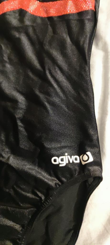 Turnpakje turnmaillot AGIVA zéér goede staat maat 38, Maat 36 t/m 42, Ophalen of Verzenden, Zo goed als nieuw, Turnpak(je)