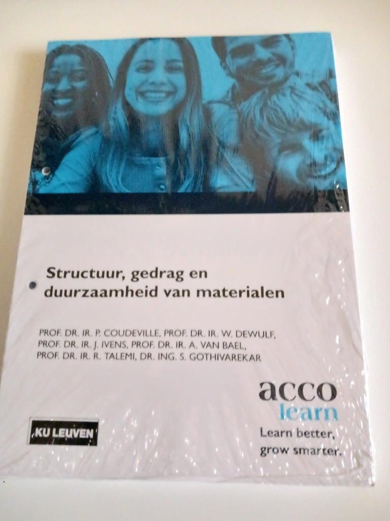 Structuur, gedrag en duurzaamheid van materialen., Ophalen of Verzenden, Nieuw, Hoger Onderwijs, Diverse auteurs