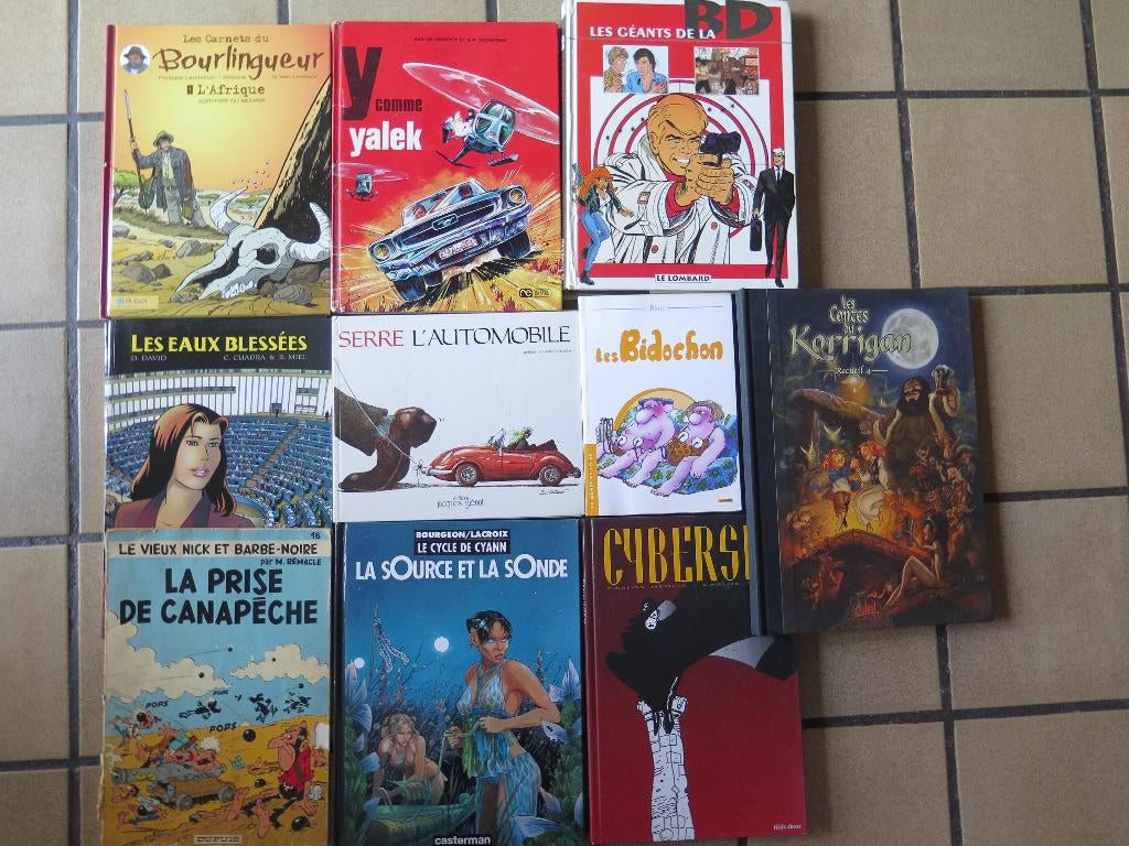 BD, Livres, Plusieurs BD, Enlèvement ou Envoi, Utilisé