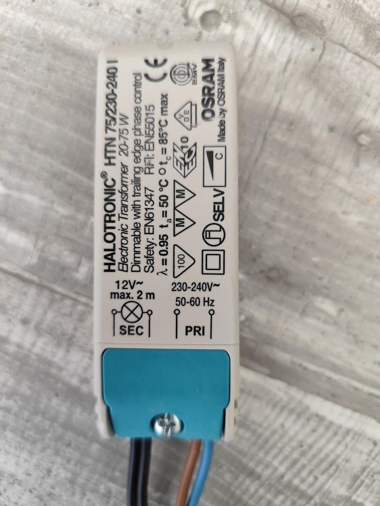 Transfo 220V naar 12 V, Enlèvement ou Envoi, Utilisé