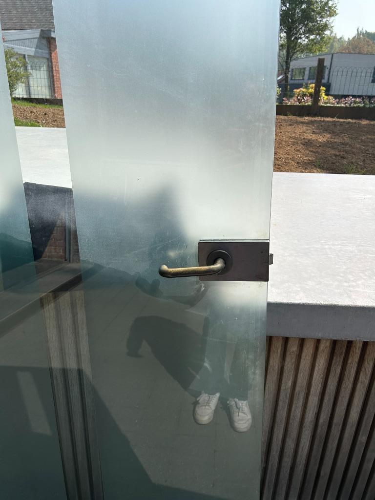 Portes intérieures en verre, Enlèvement, Utilisé, Autres matériaux, Autres types