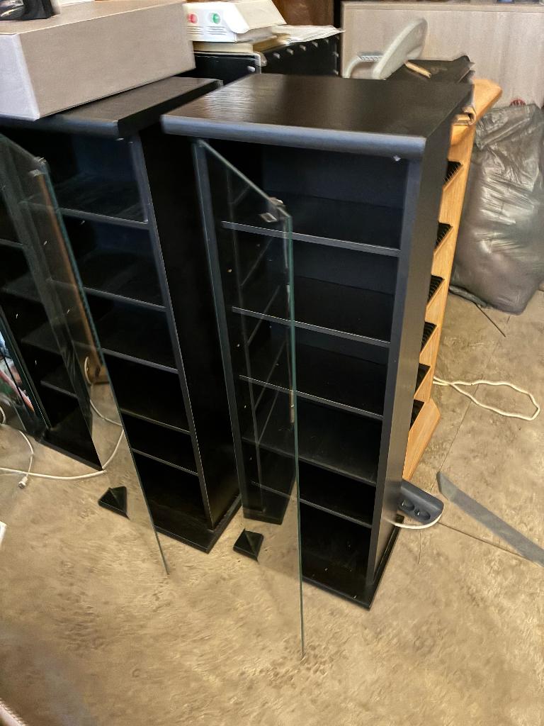 Rack cd, Enlèvement, Bois, CD, 75 à 150 disques