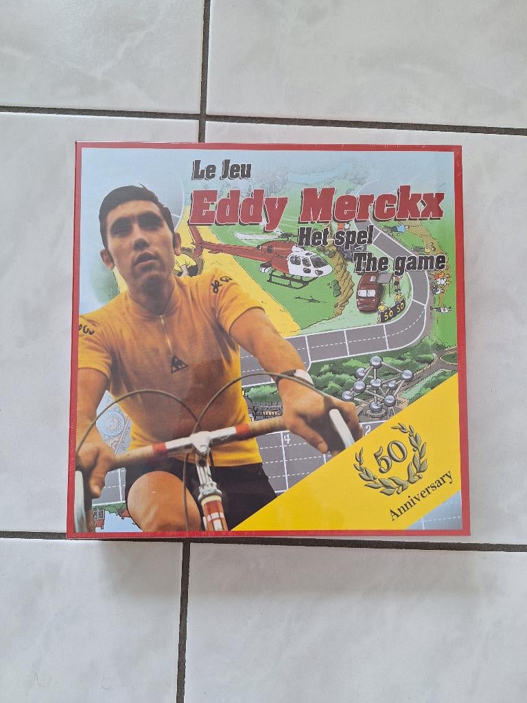 Bordspel gezelschapsspel Eddy Merckx, Hobby en Vrije tijd, Gezelschapsspellen | Bordspellen, Verzenden, Nieuw