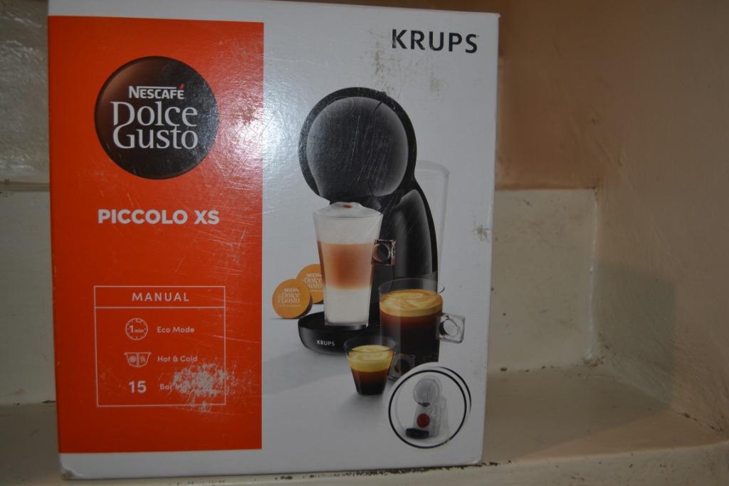 Krups Nescafé Dolce Gusto Piccolo XS, Elektronische apparatuur, Ophalen of Verzenden, Nieuw, Koffiemachine, Koffiepads en cups