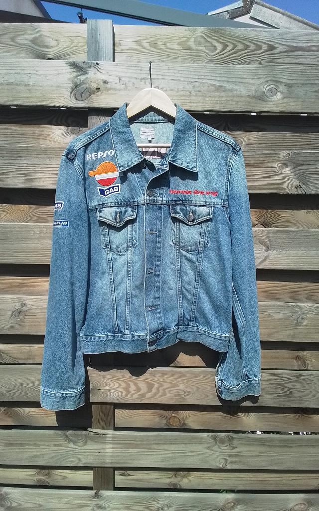 Gas Jeansjas Honda Repsol ORIGINEEL, Ophalen of Verzenden, Nieuw, Jas, GAS