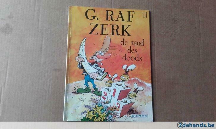 G.Raf Zerk.11.De tand des doods, Ophalen of Verzenden, Gelezen