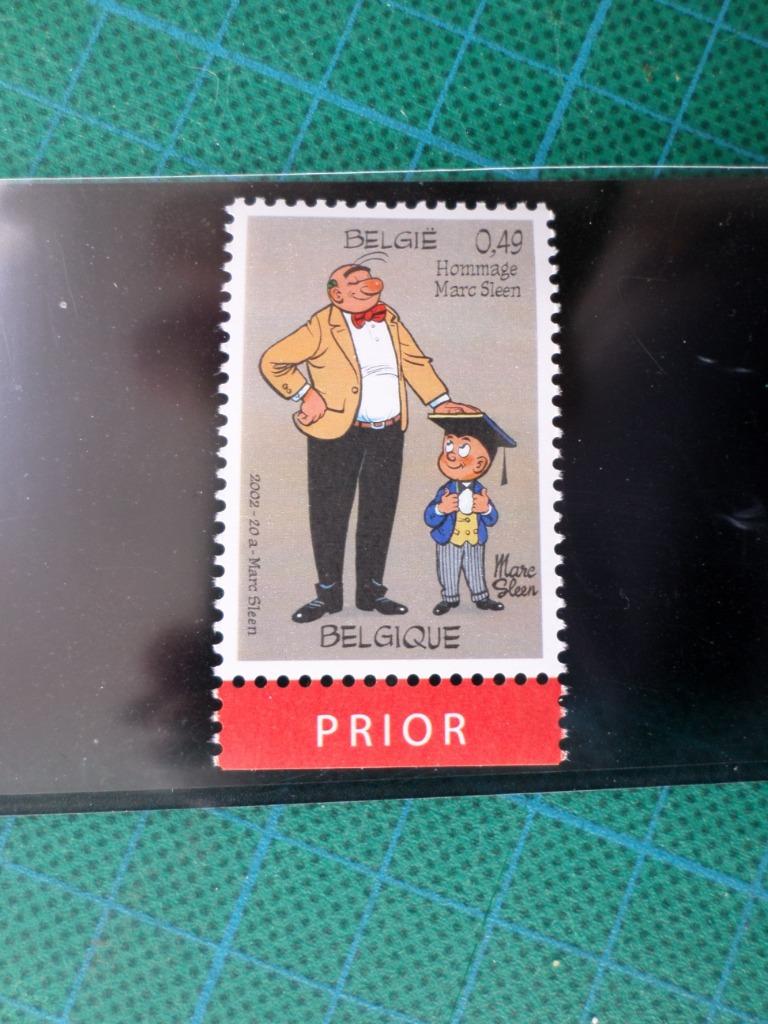 Néron - timbre de 0,49 € - hommage à Marc Sleen - 2002, Collections, Enlèvement ou Envoi, Autres personnages, Comme neuf, Autres types