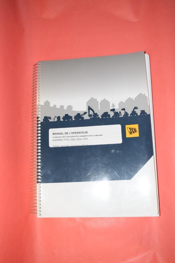 JCB Fastrac 7170 7200 7230 7270 Manuel, Ophalen of Verzenden