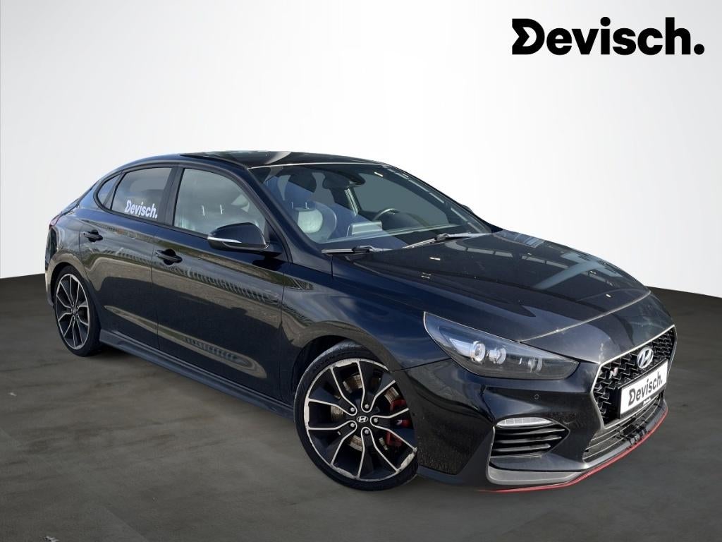 HYUNDAI I30 FASTBACK N 2.0 T-GDi N PERFORMANCE PACK, 4 cilinders, Leder en Stof, Zwart, Bedrijf