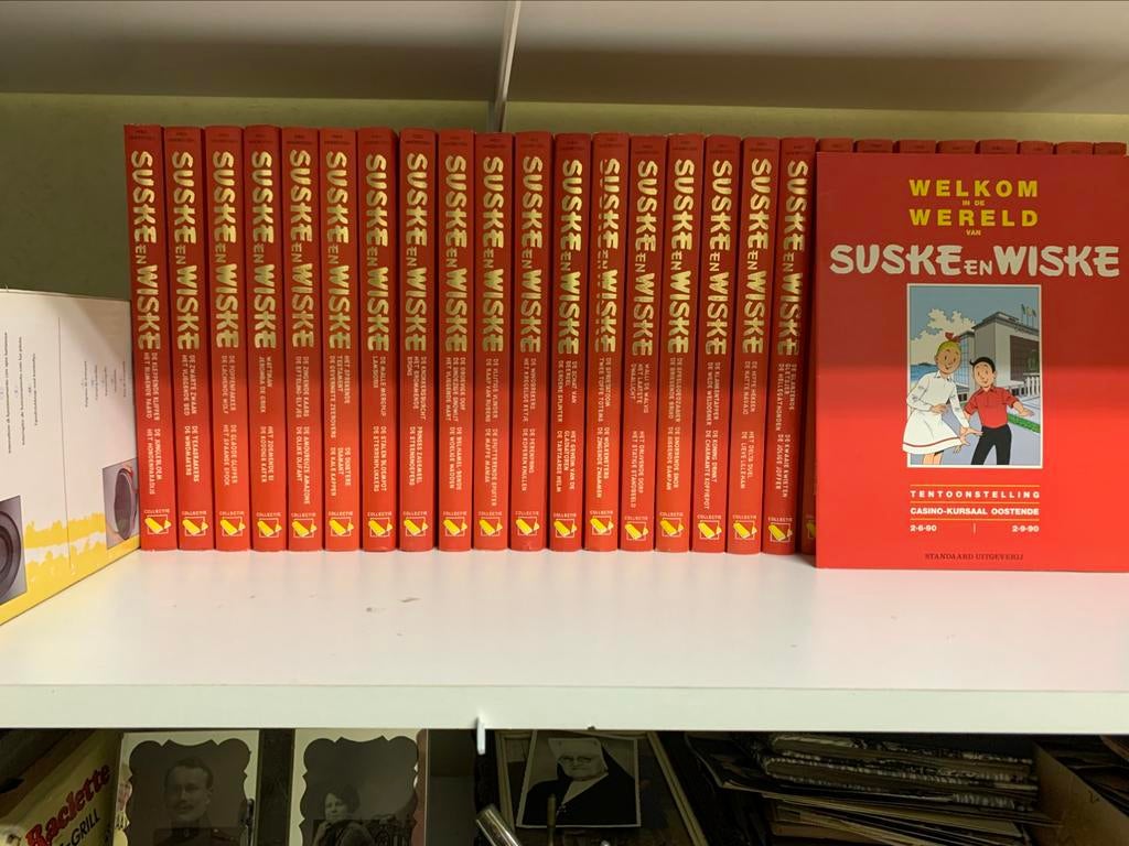 Verzamel albums Suske en Wiske (38 st  8 euro per stuk), Verzamelen, Ophalen, Suske en Wiske, Zo goed als nieuw