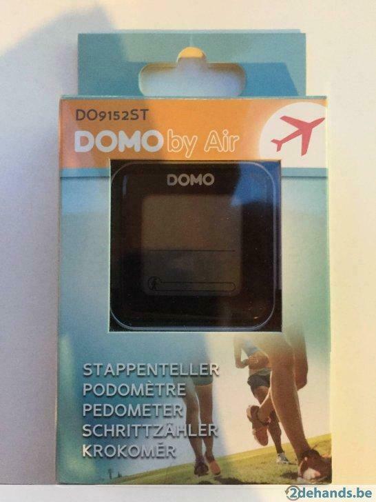 Domo stappenteller zwart DO9152ST, Sport en Fitness, Nieuw