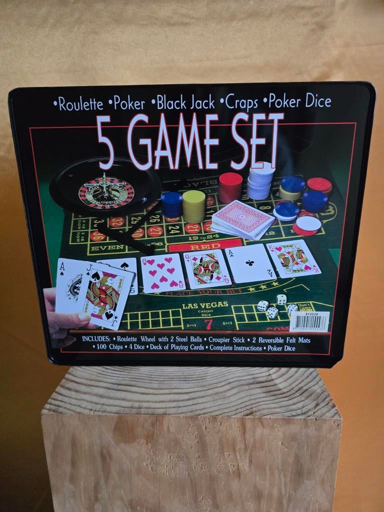 Poker set, Enlèvement ou Envoi, Comme neuf