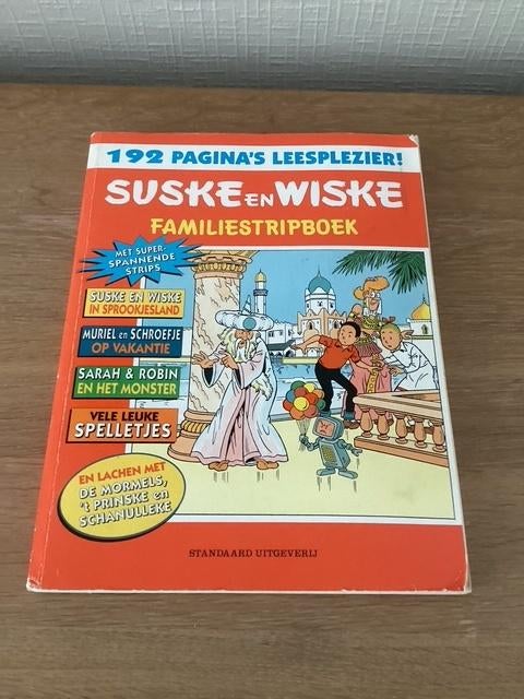 Stripalbum - Suske & Wiske - Familiestripboek 1998, Boeken, Willy Vandersteen, Eén stripboek, Ophalen of Verzenden, Zo goed als nieuw