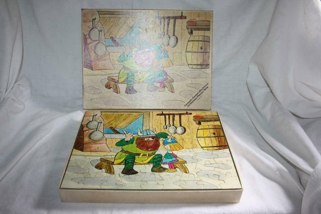 Puzzel Wickie de Viking in de originele doos., Enlèvement ou Envoi, Plus de 50 pièces, Utilisé