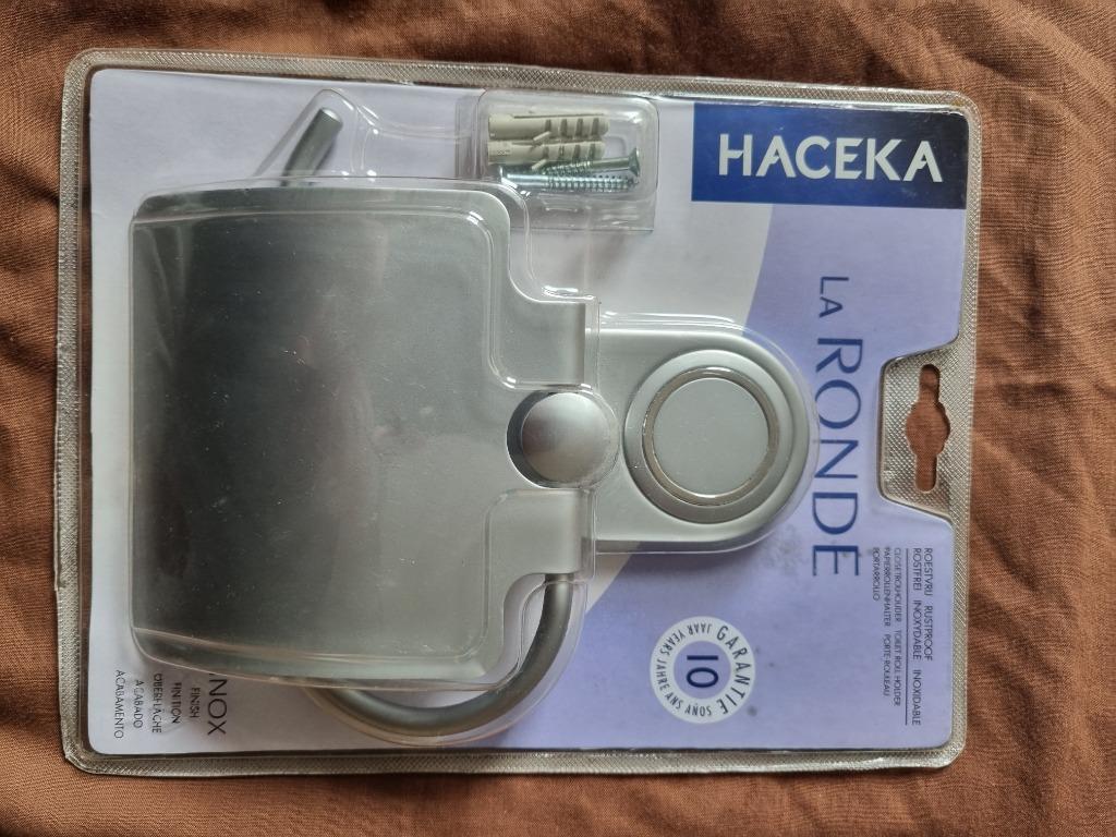Nieuw !!  Haceka   Wc-rolhouder inox, Ophalen of Verzenden, Nieuw, Inox, Toilet