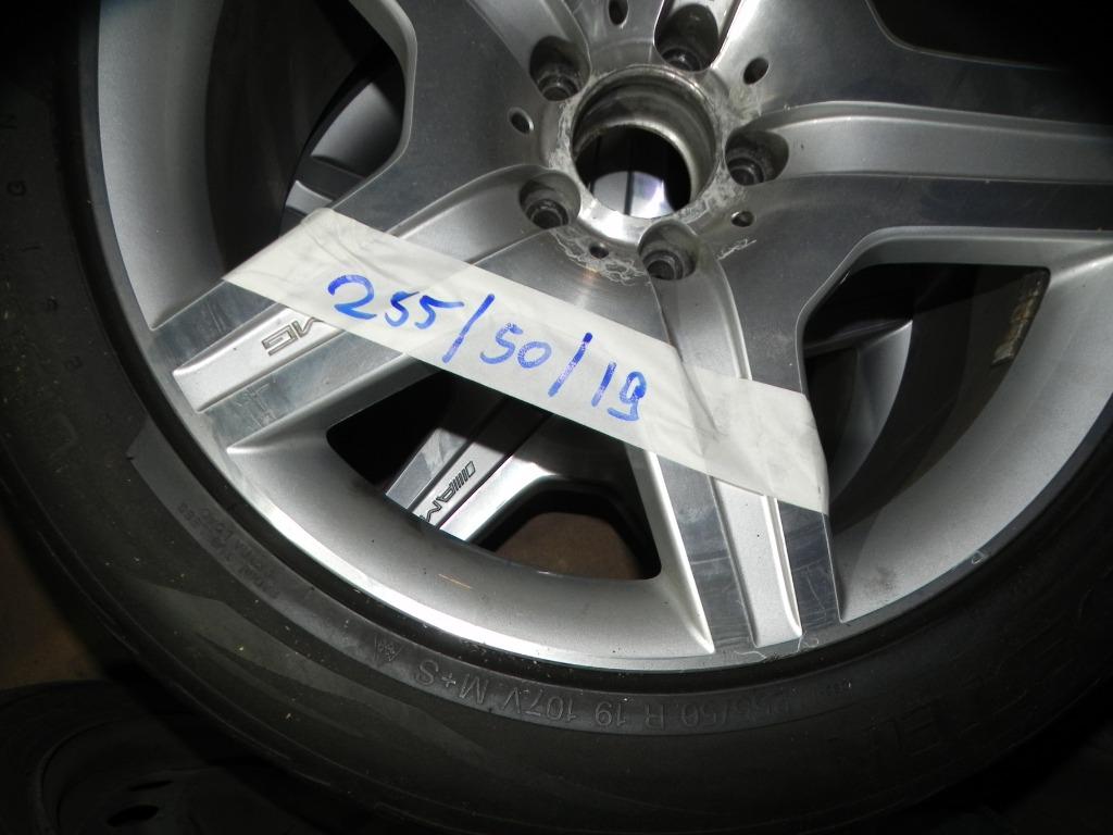 Banden winter + lichtmetalen velg 4x 255x50 R19, Ophalen